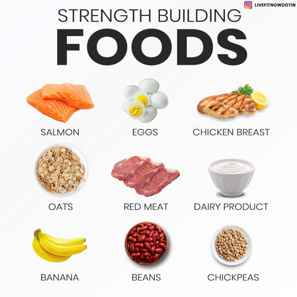 foods to build strength and muscles