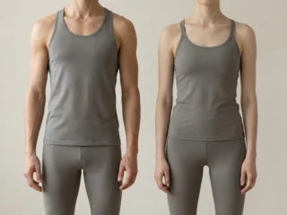 Comparison between lean physique with muscle and thinner physique with muscle loss