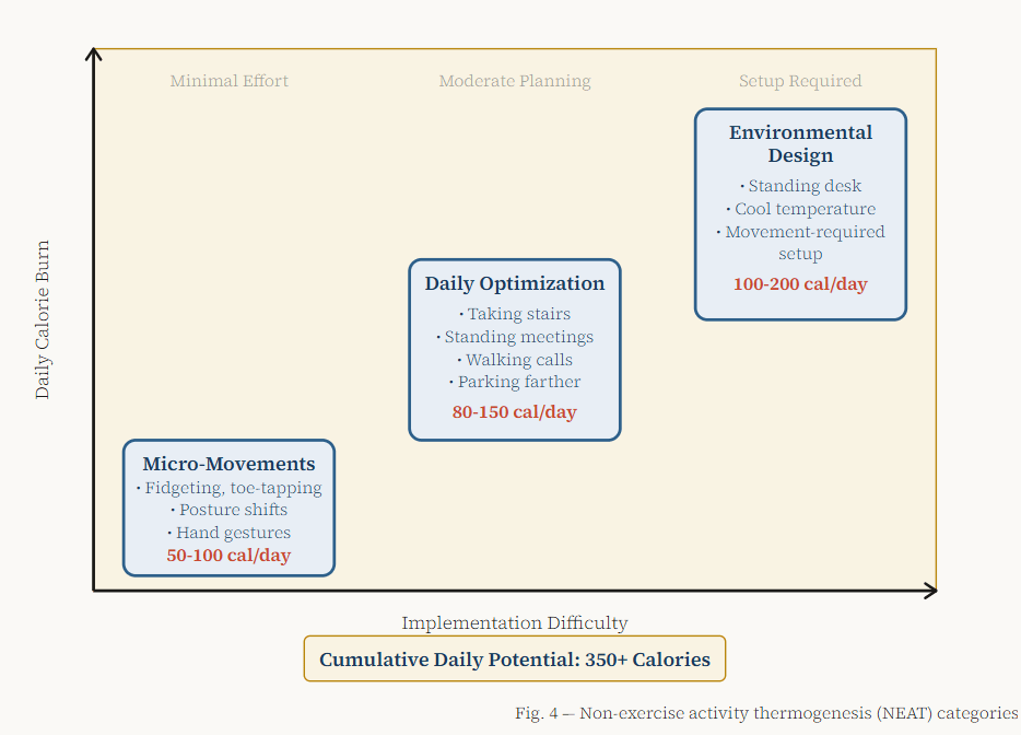 neat daily activity consumption diagram